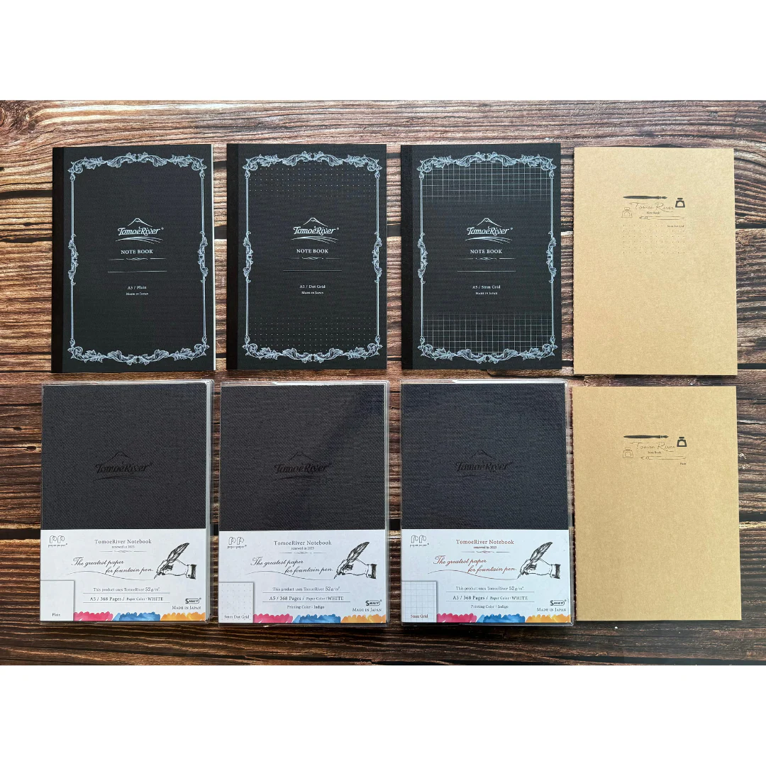 Sanzen Tomoe River FP A5 Stitch Notebook - Plain (64 pages) - Image 8