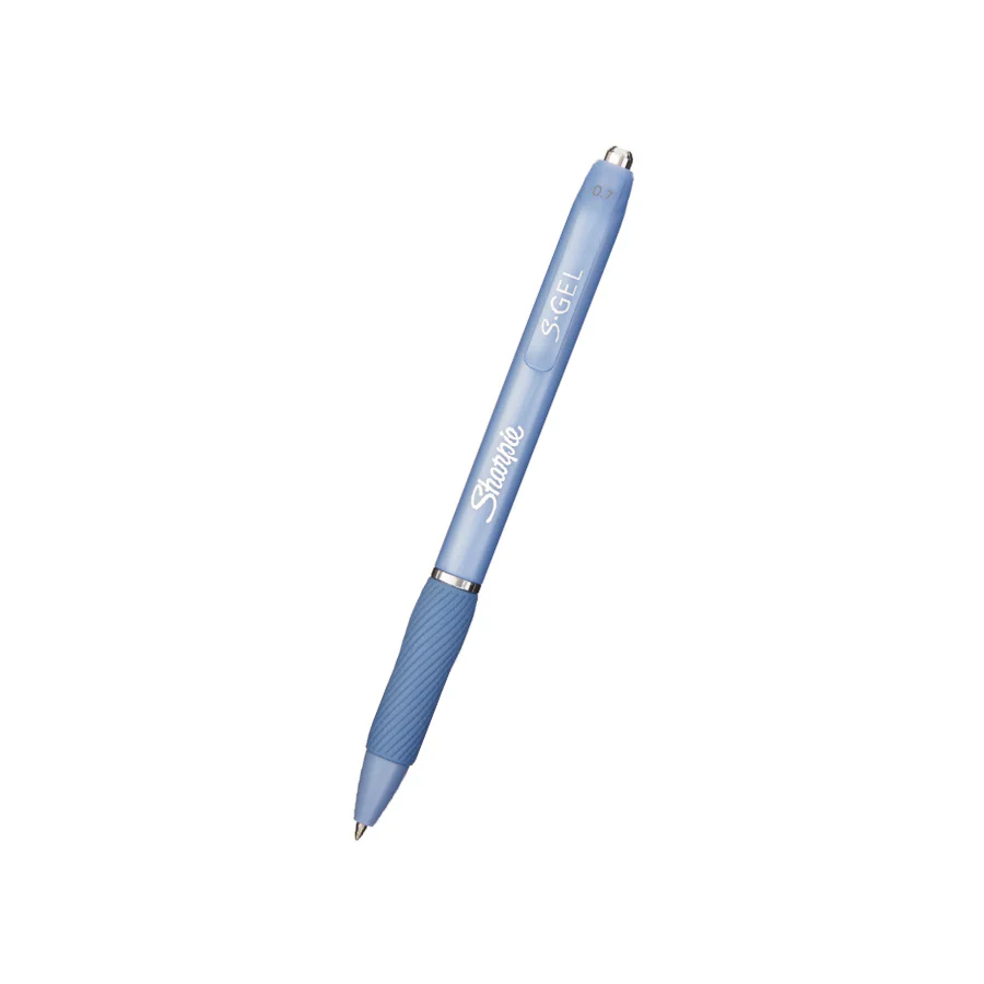 Sharpie Pen S-Gel 0.7mm Retractable - Blue Barrel (Blue Ink)