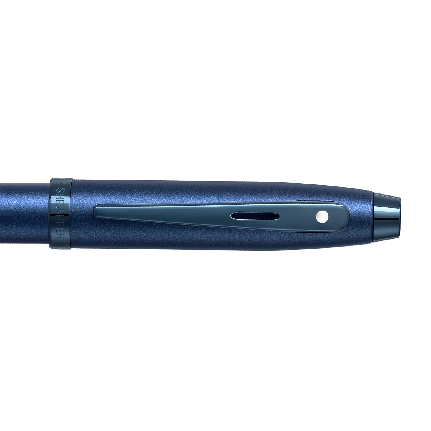 Sheaffer 100 E9371 Satin Blue With PVD Blue Trims Fountain Pen (WW30) - Image 7