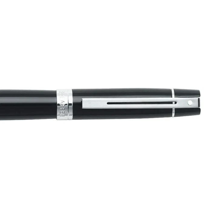 Sheaffer 300 E9312 Glossy Black With Chrome Trims Fountain Pen (WW30) - Image 5