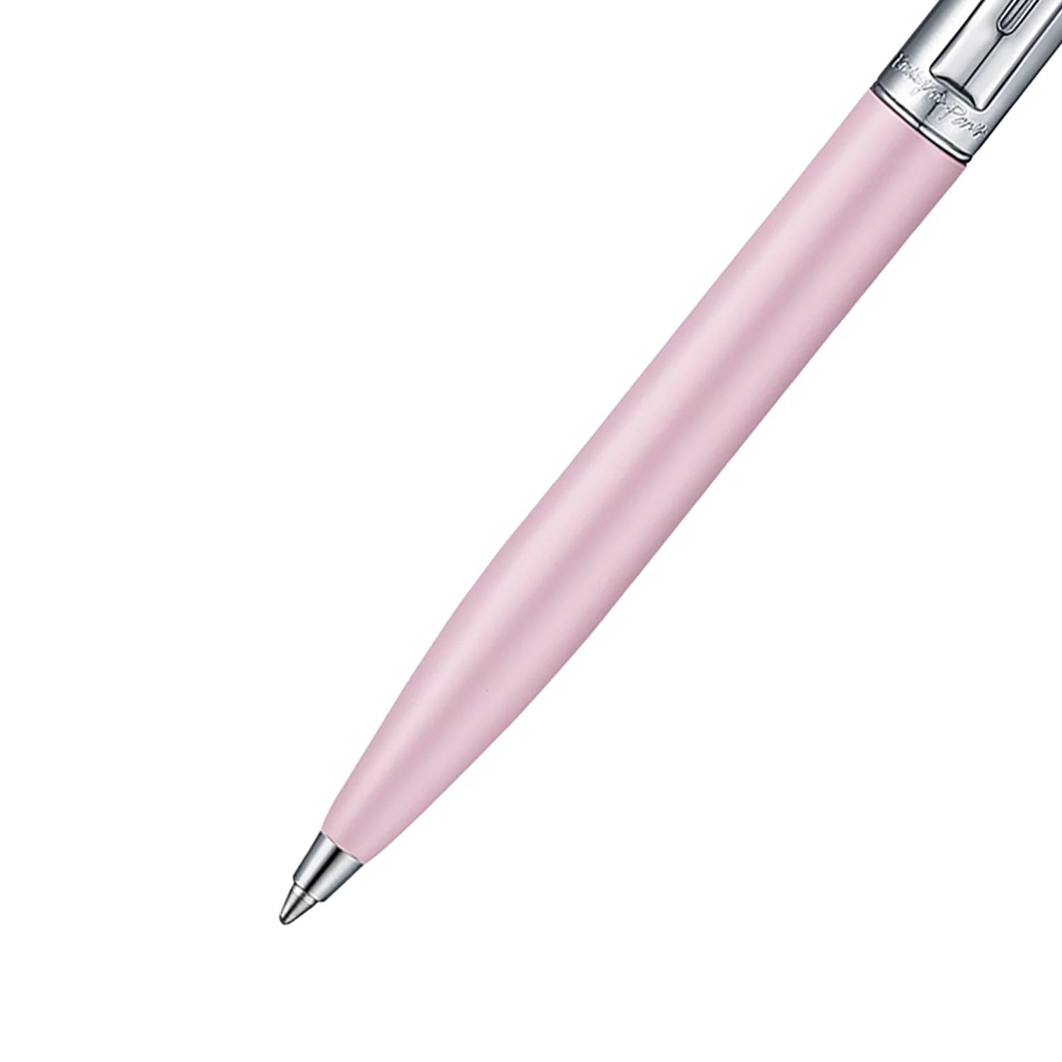 Sheaffer Gift Set ft. Emily in Paris Sentinel 321 Pink Matte Finish Ballpoint Pen with Chrome Trims and Full-Grain Leather Credit Card Holder - Image 4