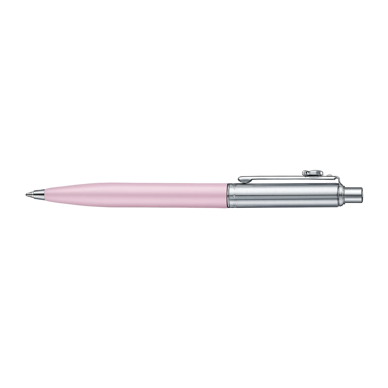 Sheaffer Gift Set ft. Emily in Paris Sentinel 321 Pink Matte Finish Ballpoint Pen with Chrome Trims and Full-Grain Leather Credit Card Holder - Image 6