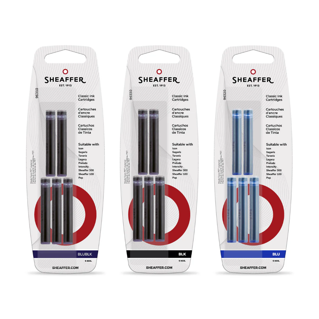 Sheaffer Ink Cartridges (Pack of 5)