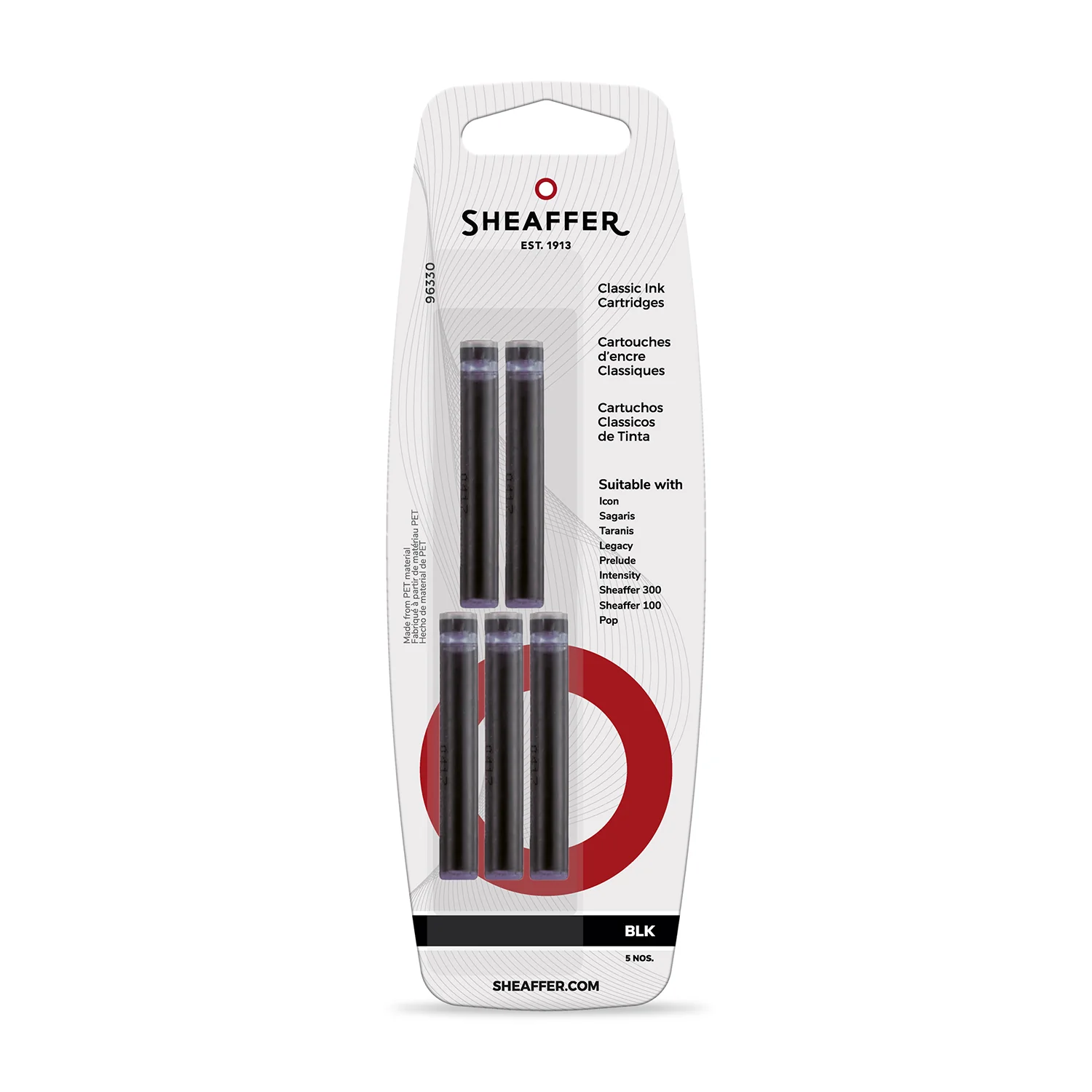 Sheaffer Ink Cartridges (Pack of 5) - Image 4
