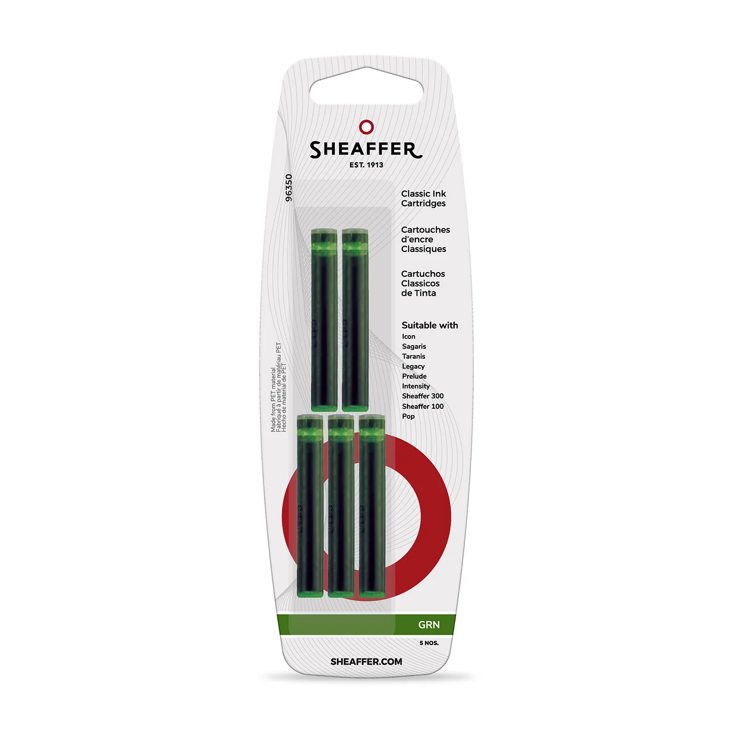 Sheaffer Ink Cartridges (Pack of 5) - Image 6