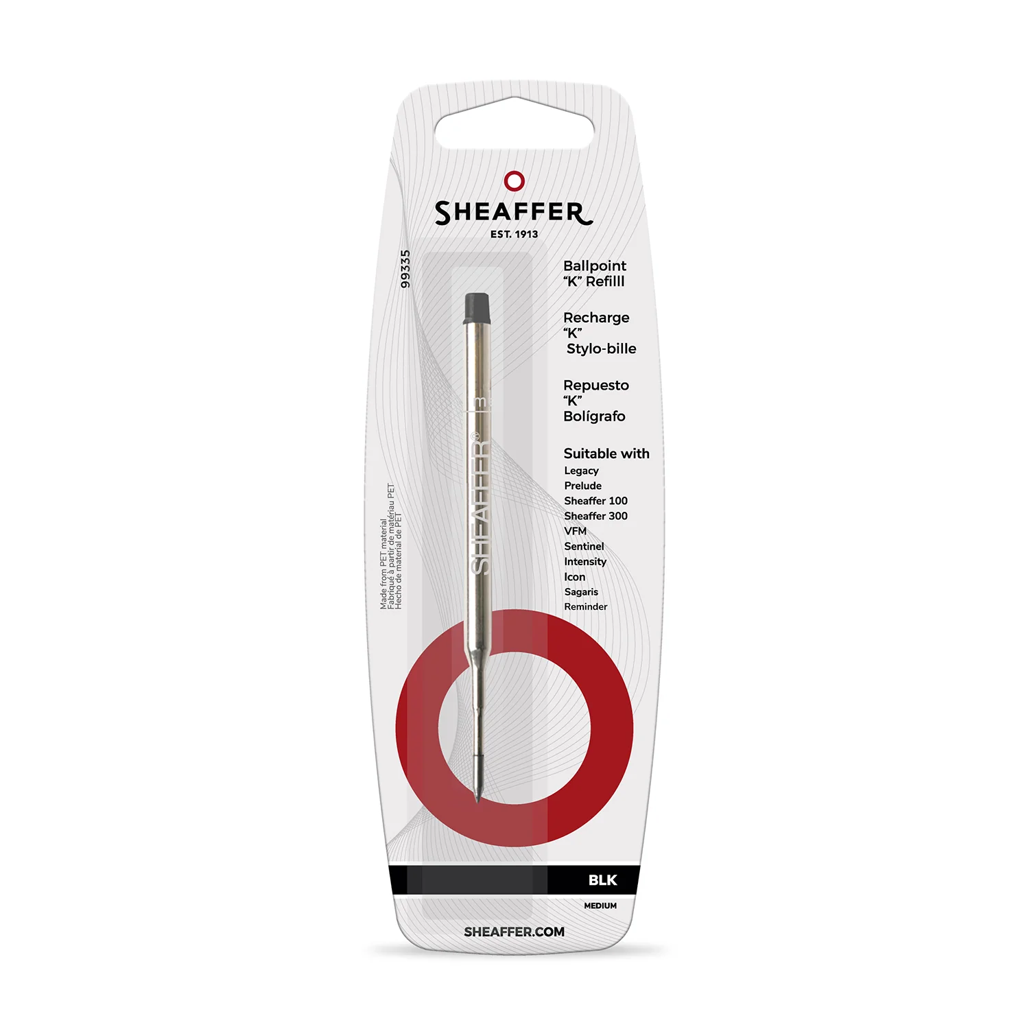 Sheaffer "K" Style Ballpoint Pen Refill - Image 3