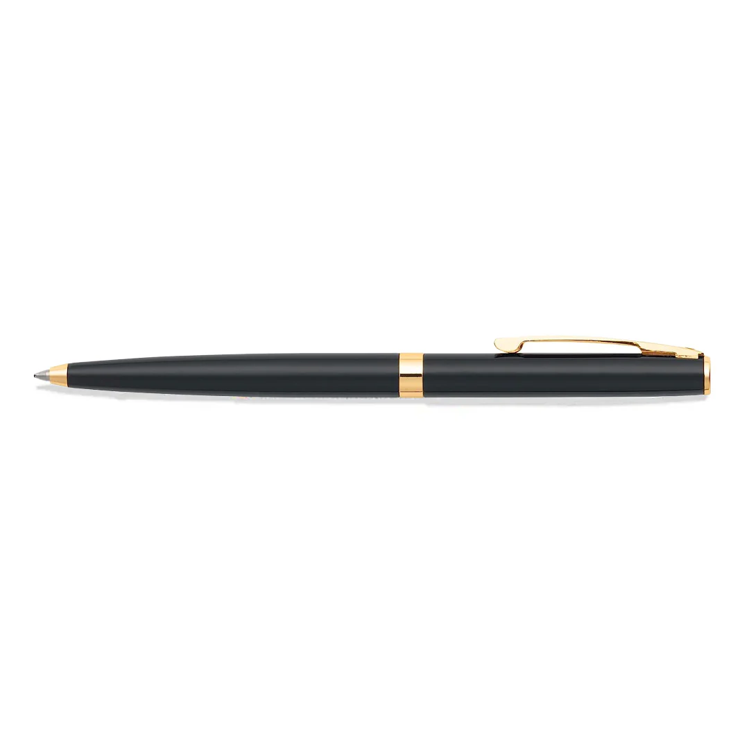 Sheaffer SAGARIS E9471 Gloss Black With Gold Tone Trim Ballpoint Pen (WW30) - Image 3