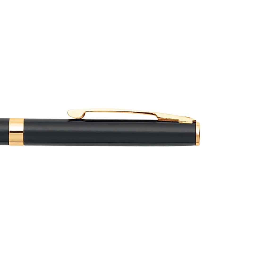 Sheaffer SAGARIS E9471 Gloss Black With Gold Tone Trim Ballpoint Pen (WW30) - Image 4