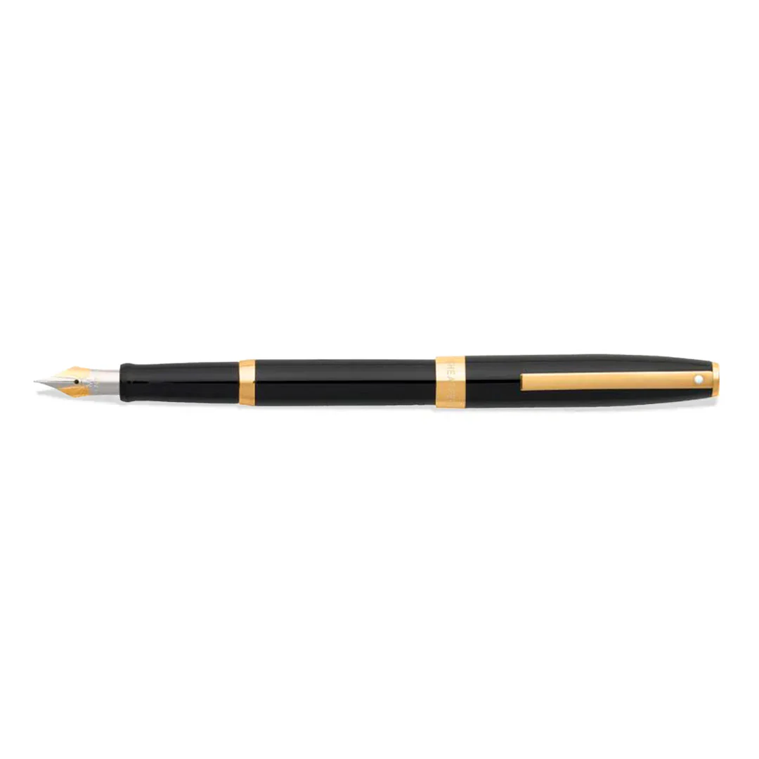 Sheaffer SAGARIS E9471 Gloss Black With Gold Tone Trim Fountain Pen (WW30) - Image 3