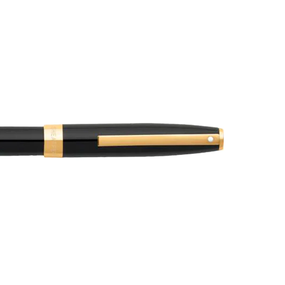 Sheaffer SAGARIS E9471 Gloss Black With Gold Tone Trim Fountain Pen (WW30) - Image 4