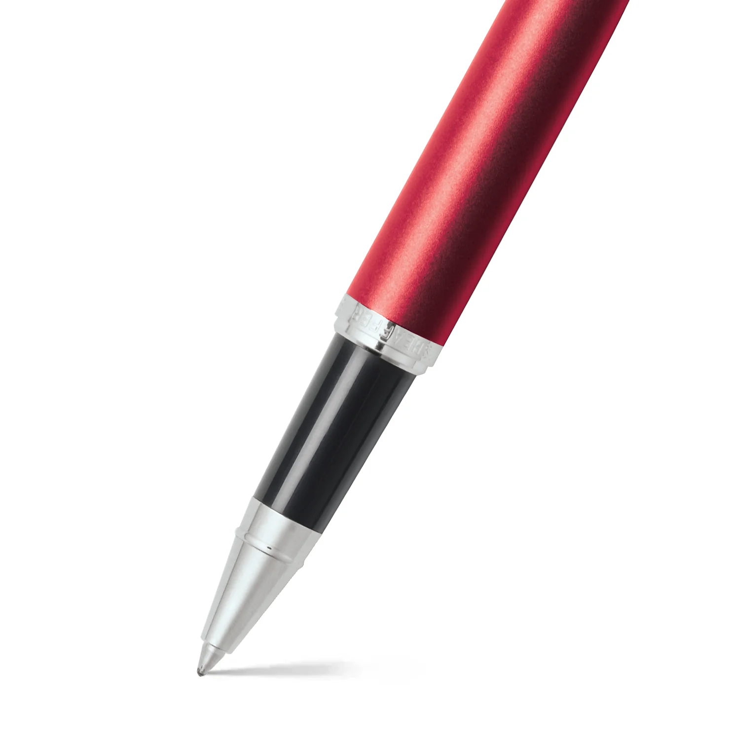 Sheaffer  VFM E9403 Excessive Red With Chrome Trims Rollerball Pen (WW31) - Image 2