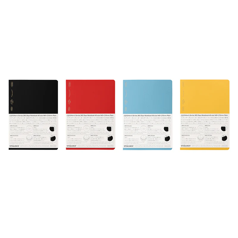 Stalogy Editor's Series 365 Days A5 Notebook, Plain - Image 5