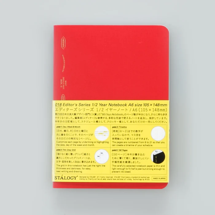 Stalogy Editor's Series 365 Days Notebook, Grid - Image 13