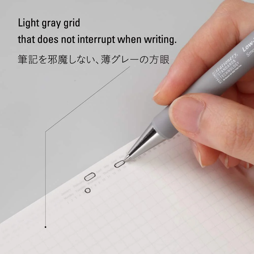 Stalogy Editor's Series 365 Days Notebook, Grid - Image 4