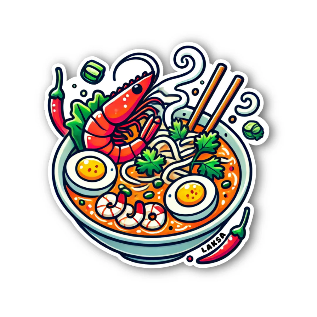Sticker - laksa