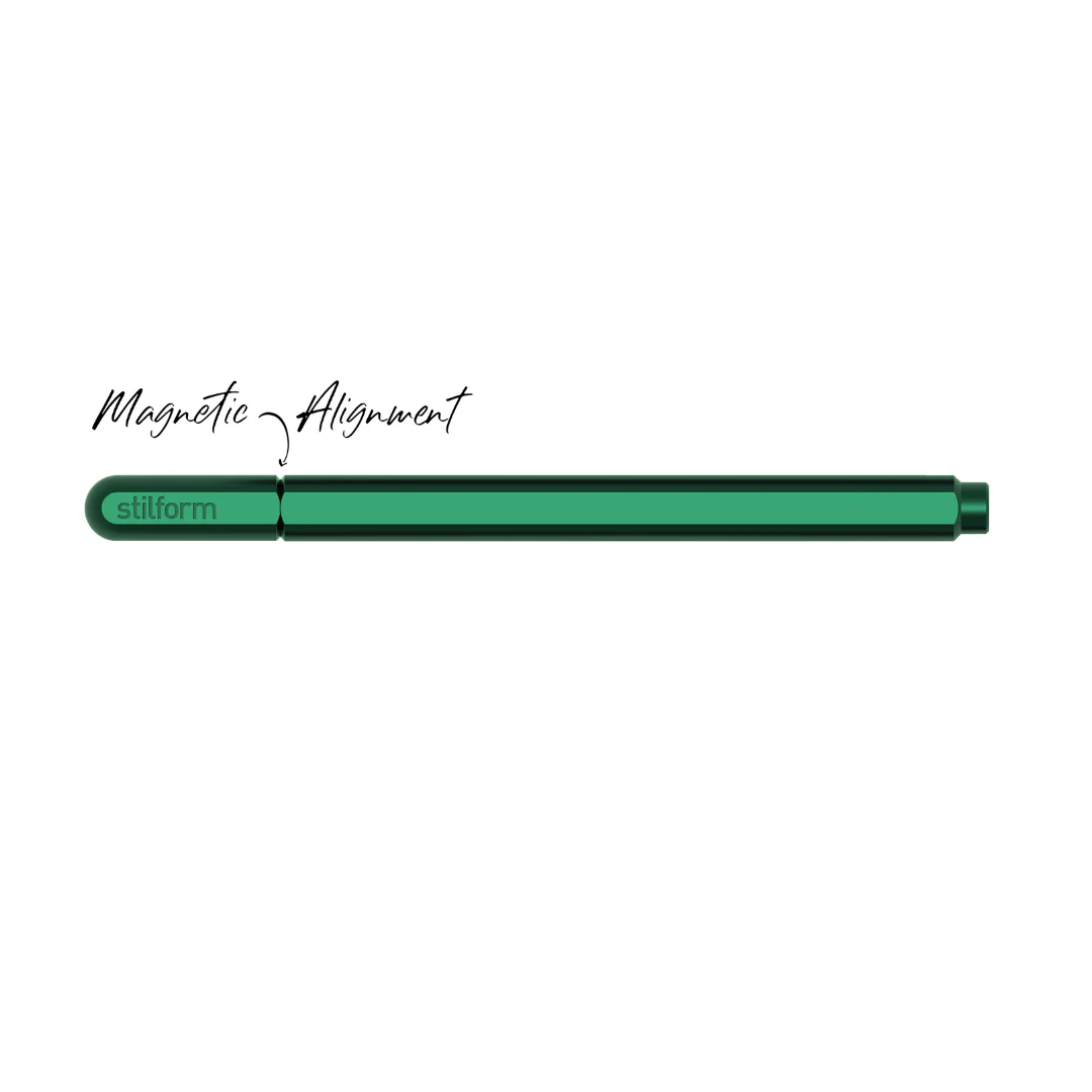 Stilform Flow Rollerball Pen - Aurora Green - Image 2