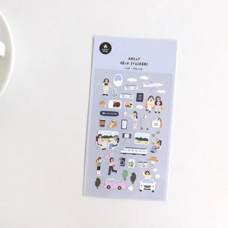 Suatelier Daily Deco Sticker - Vlog Trip - Image 2