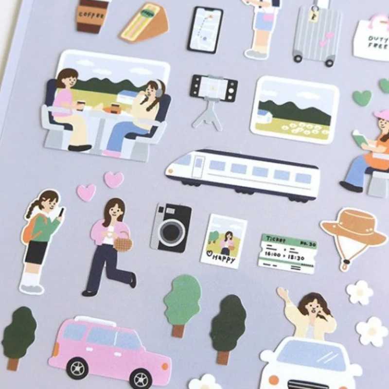 Suatelier Daily Deco Sticker - Vlog Trip - Image 4