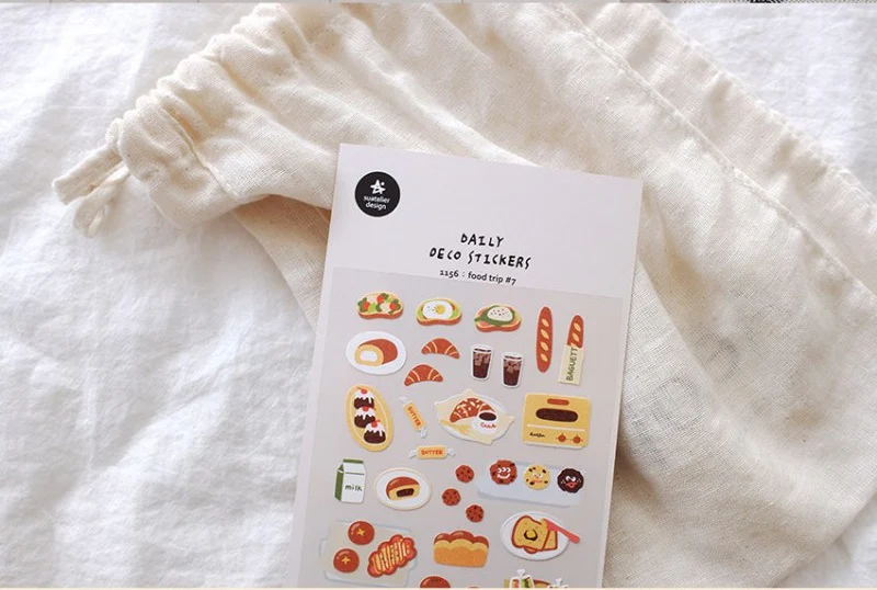 Suatelier Daily Deco Stickers -  Food Trip #7 Sticker - Image 5
