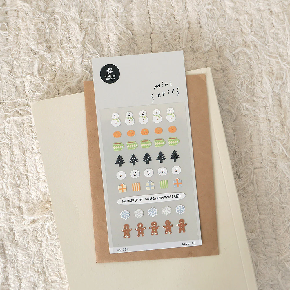 Suatelier Mini Series Sticker - Deco.19 (Christmas) - Image 4