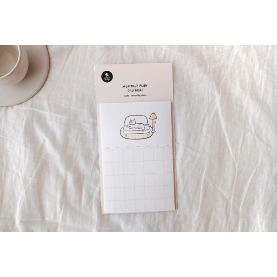 Suatelier Monthly Plan Sticker - Monthly Plan.04 - Image 2