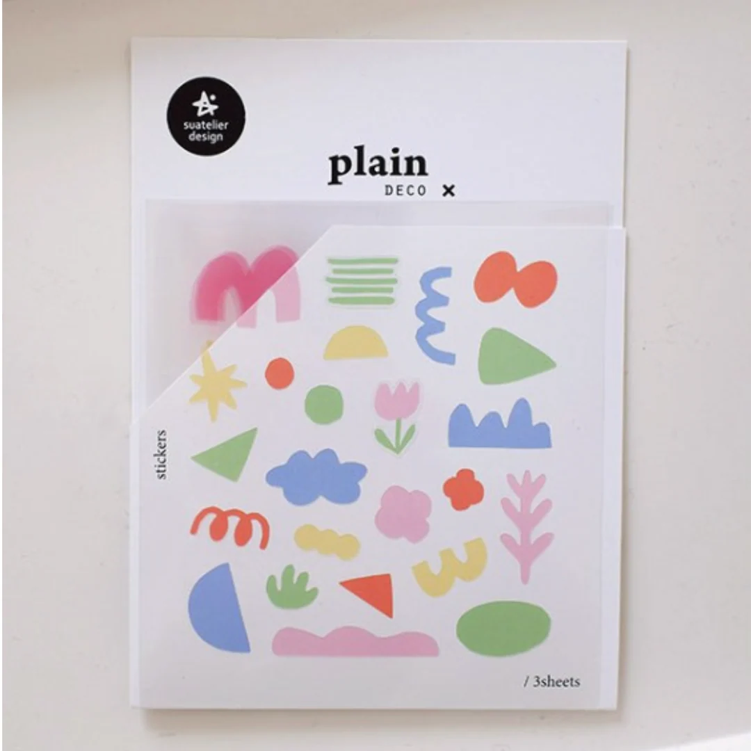 Suatelier Plain Deco Sticker - Plain.72 - Image 4