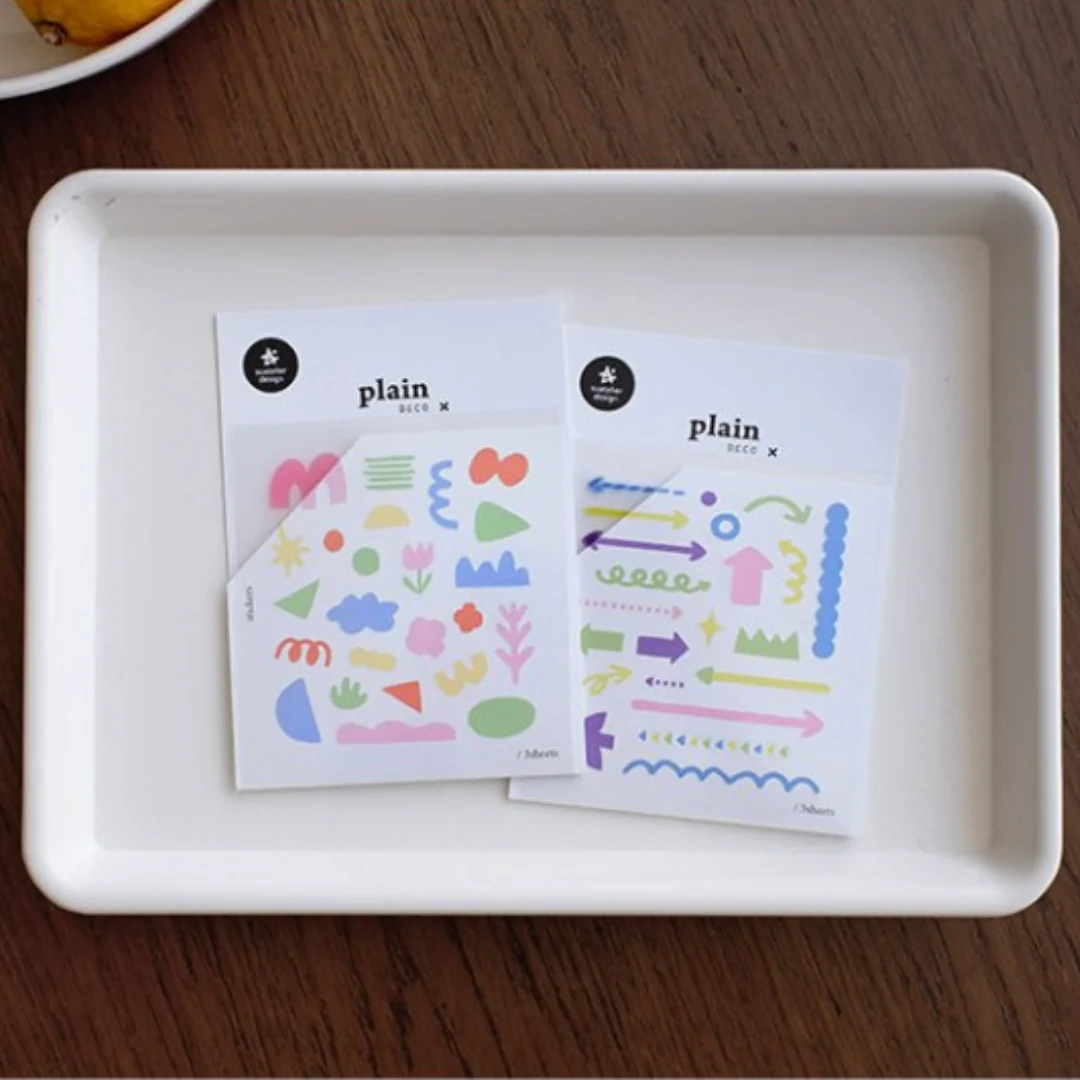 Suatelier Plain Deco Sticker - Plain.72 - Image 5