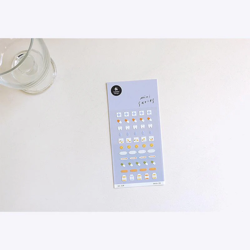 Suatelier Mini Series Sticker - Deco.11 (health) - Image 3