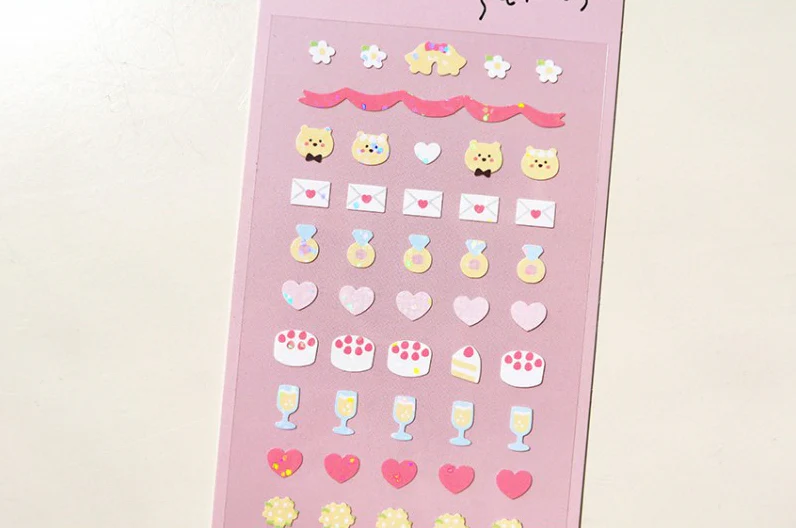 Suatelier Sticker Mini Series - Deco.12 Wedding - Image 9