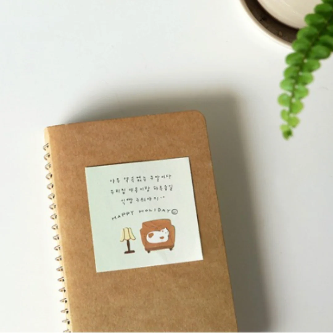 Suatelier Daily Plan Sticky Memo - .52 Gradation Green (2) - Image 13