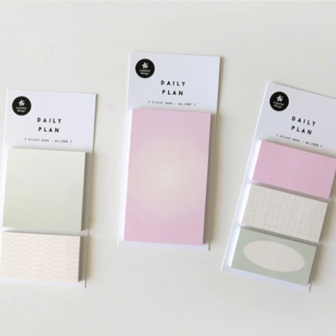 Suatelier Daily Plan Sticky Memo - .53 Pink Light (1) - Image 3