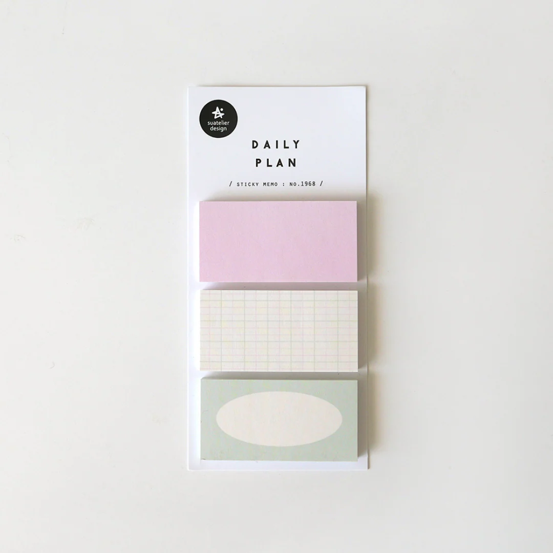 Suatelier Daily Plan Sticky Memo - .54 Pastel Title (3) - Image 2