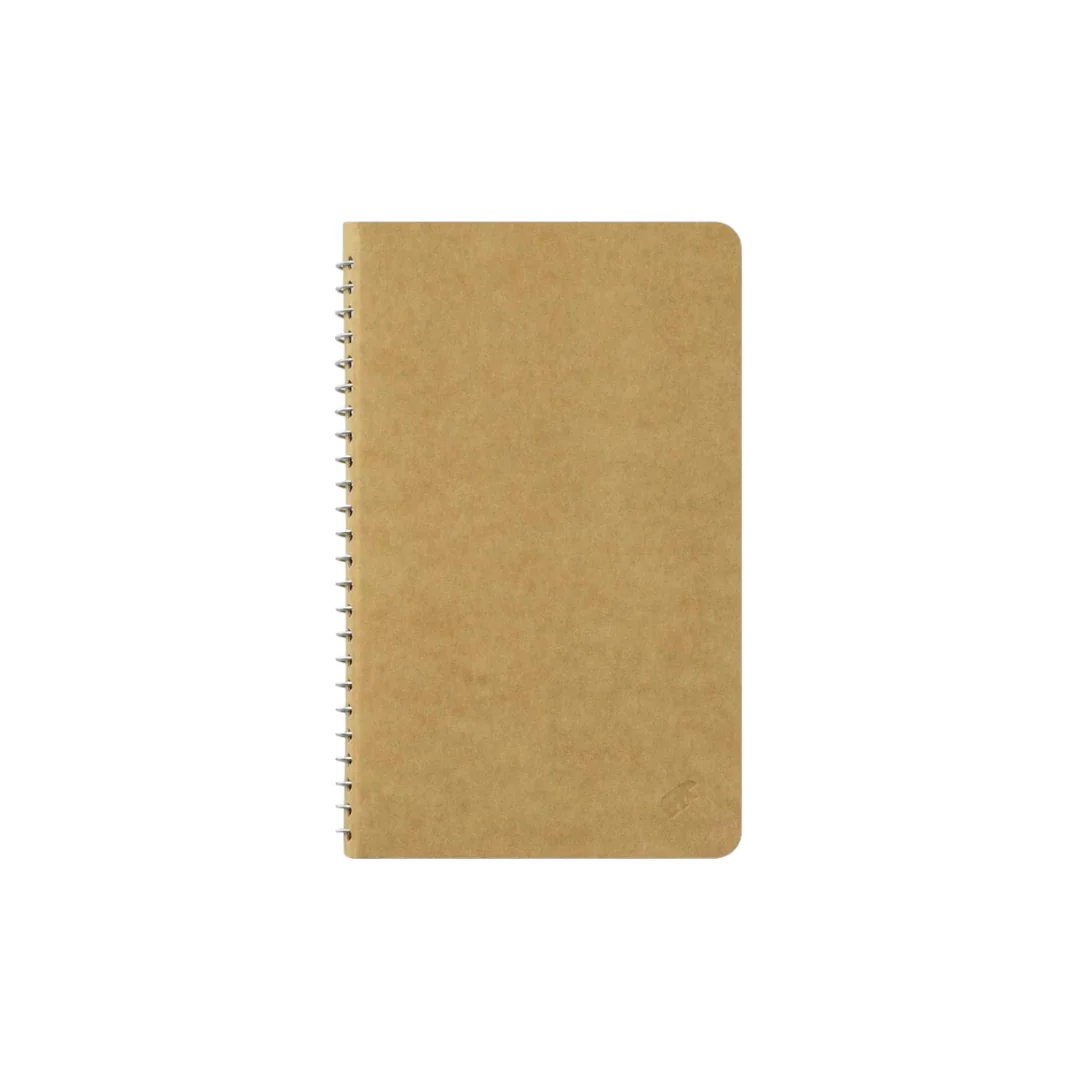TRAVELER'S COMPANY Spiral Ring Notebook (A6 Slim) Blank MD Paper White - Image 2