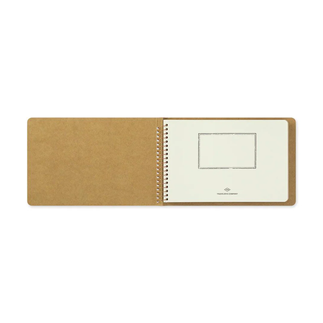 TRAVELER'S COMPANY Spiral Ring Notebook (B6) Blank DW Kraft Paper - Image 4