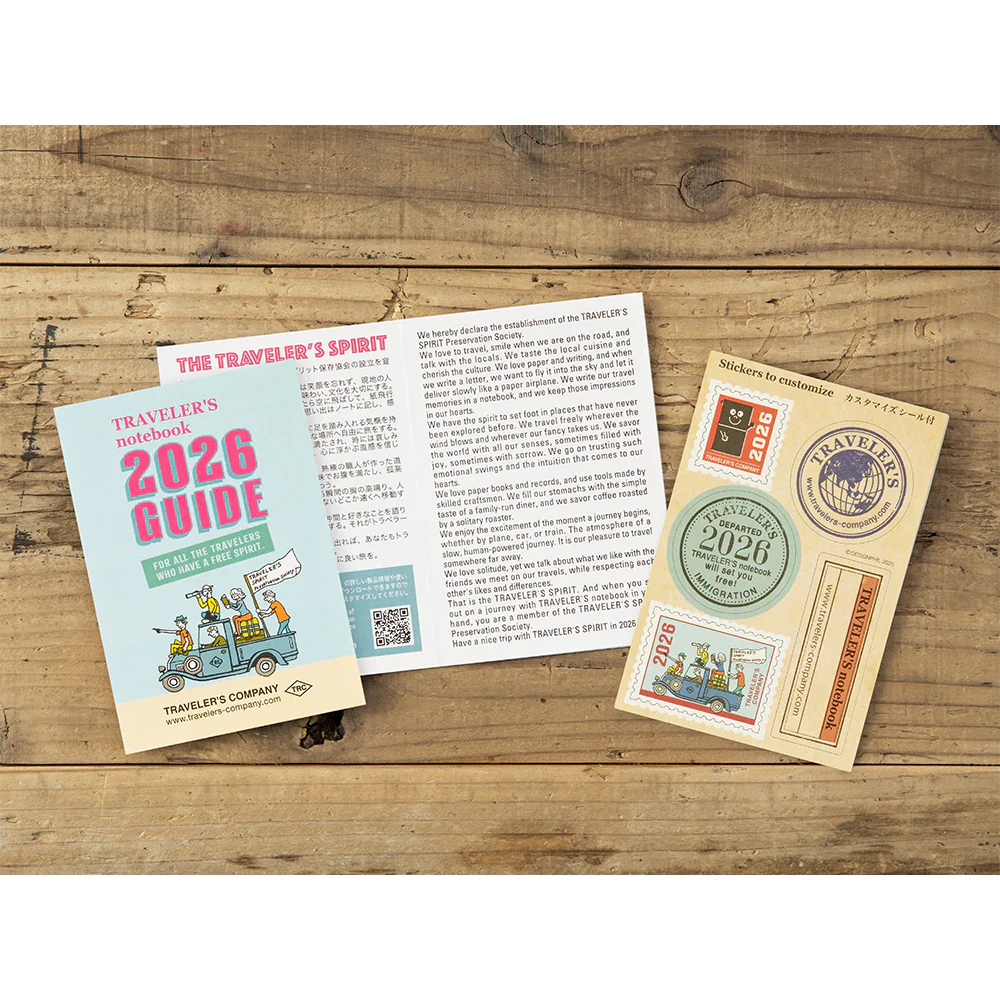 TRAVELER'S notebook Passport Size Refill 2026 Monthly - Image 8