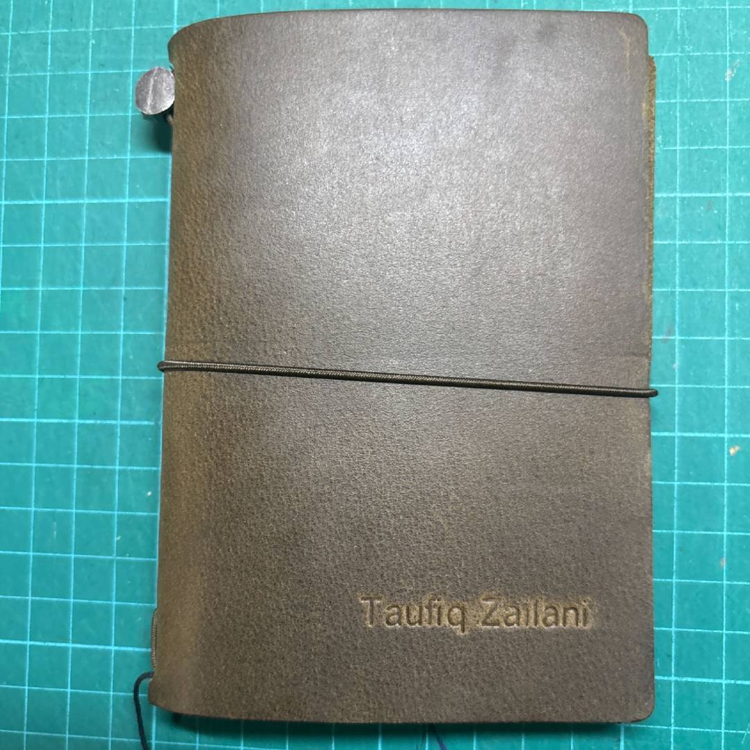 TRAVELER'S notebook Starter Kit (Passport Size) - Olive - Image 12