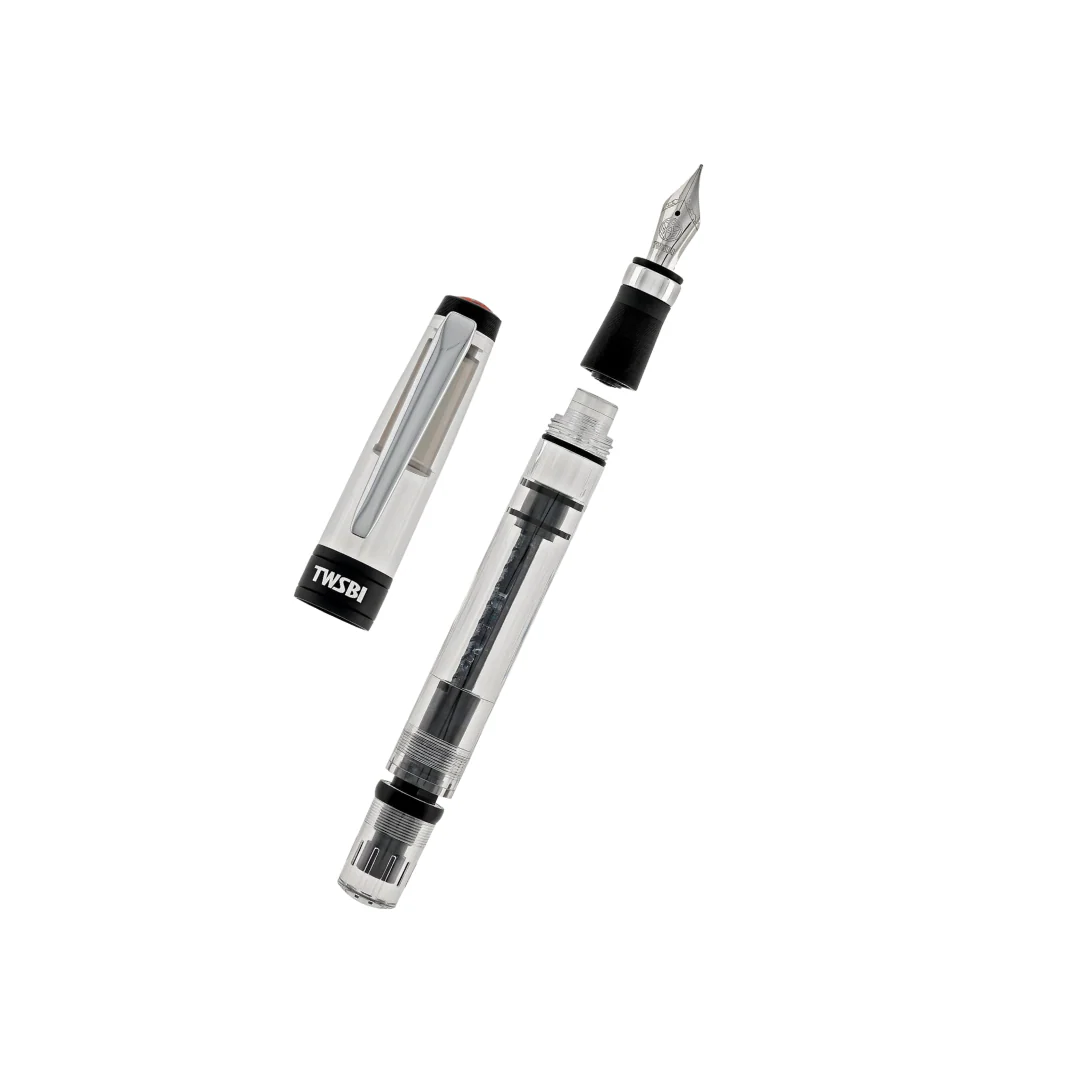 TWSBI Diamond 580 AL R Fountain Pen - Black - Image 7