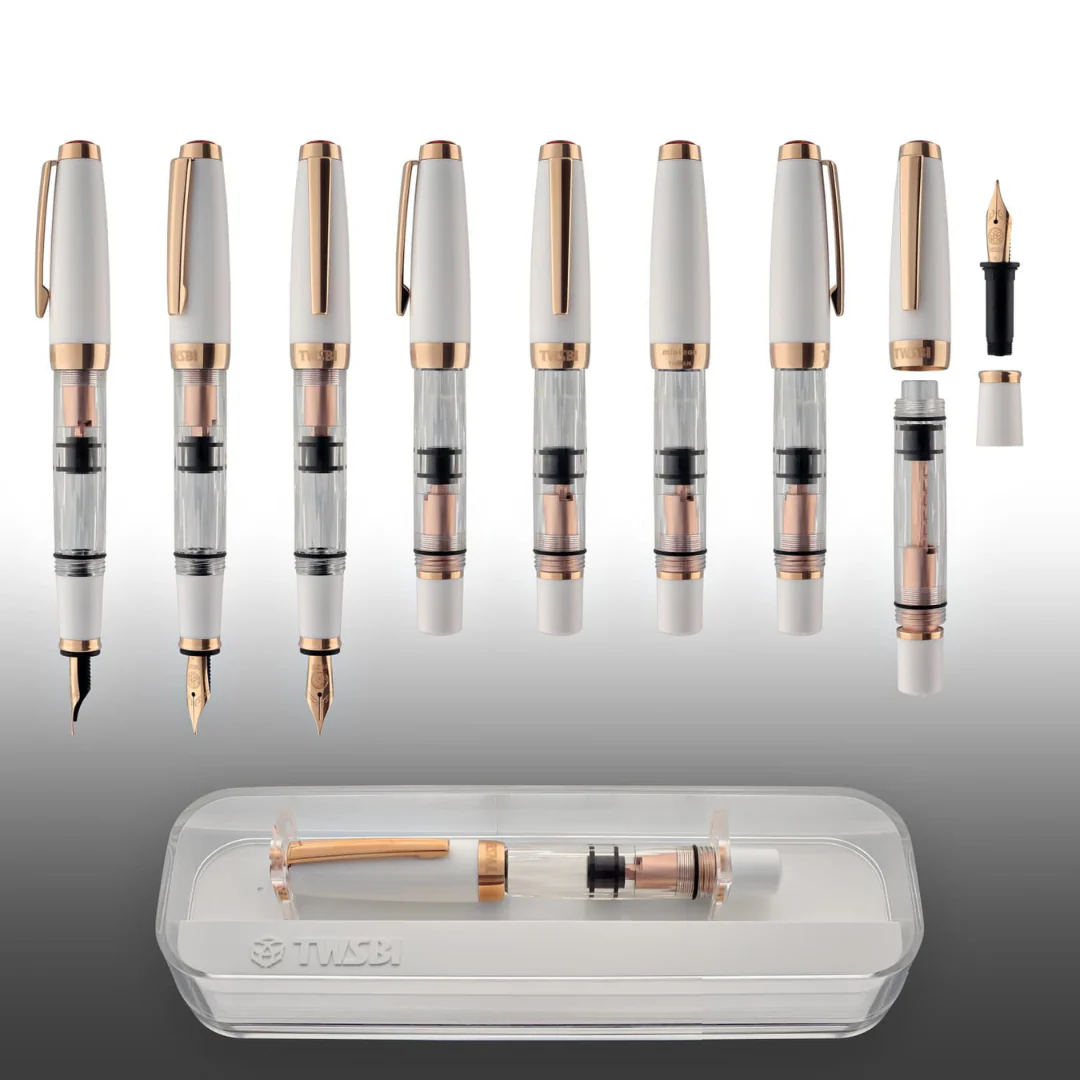 TWSBI Diamond Mini with Rose Gold Trim II Fountain Pen - Image 22