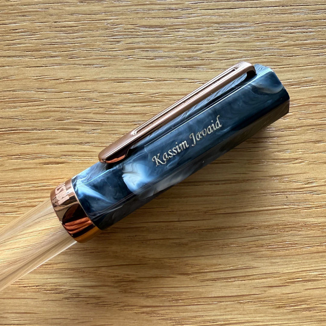 TWSBI ECO Black Marble with Bronze Fountain Pen - Image 9