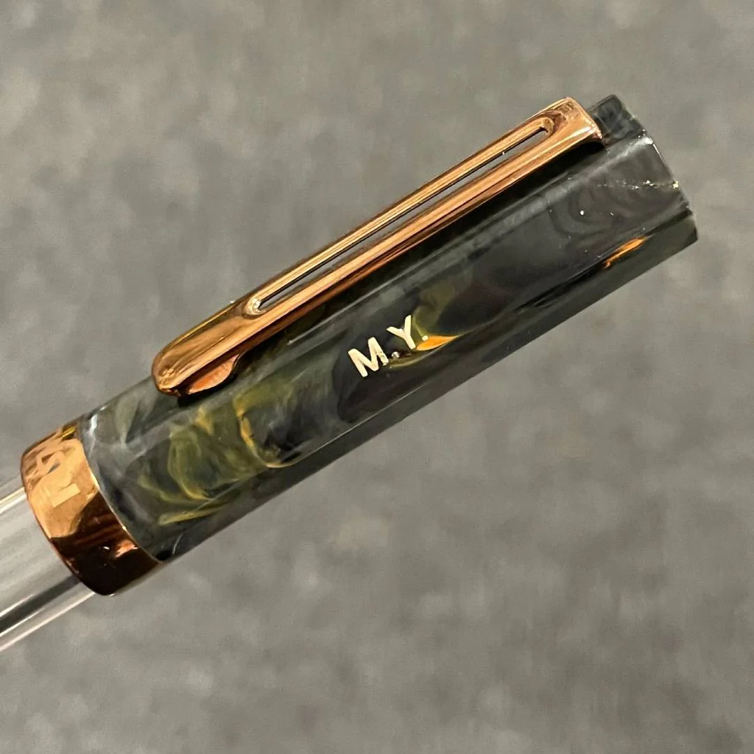 TWSBI ECO Fountain Pen - Serpentine with Bronze - Image 3