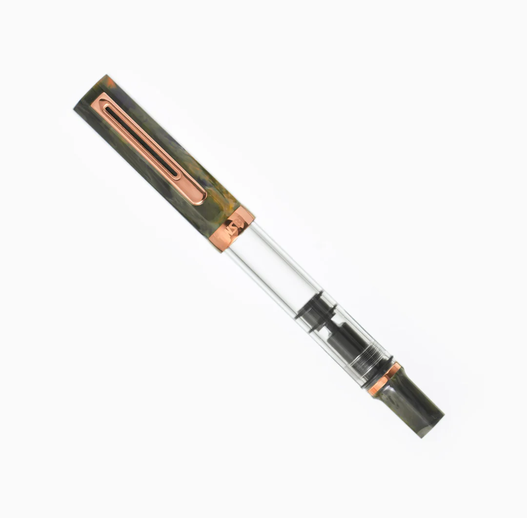 TWSBI ECO Fountain Pen - Serpentine with Bronze - Image 5