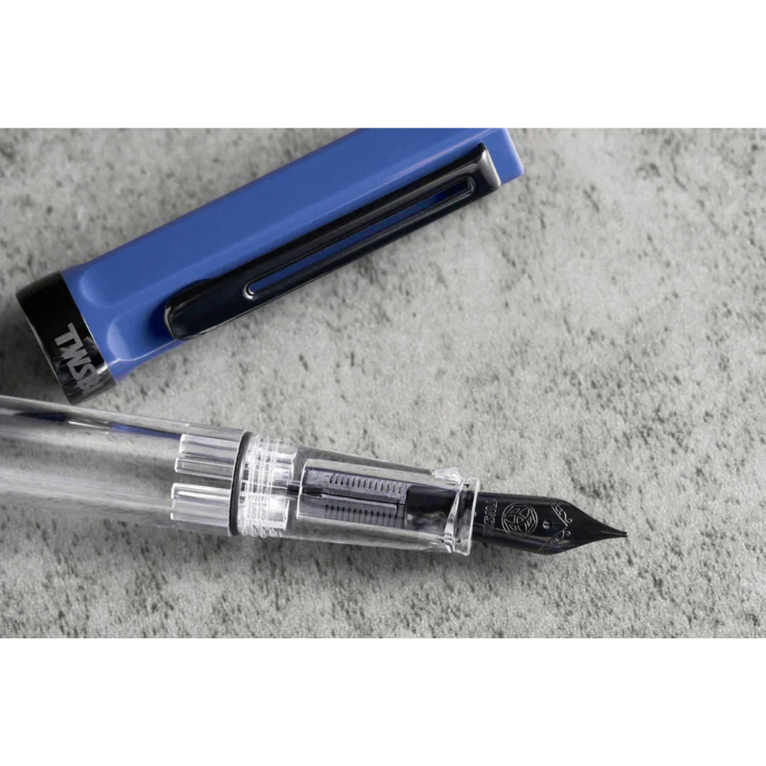 TWSBI ECO Fountain Pen - Slate Blue with Onyx - Image 7