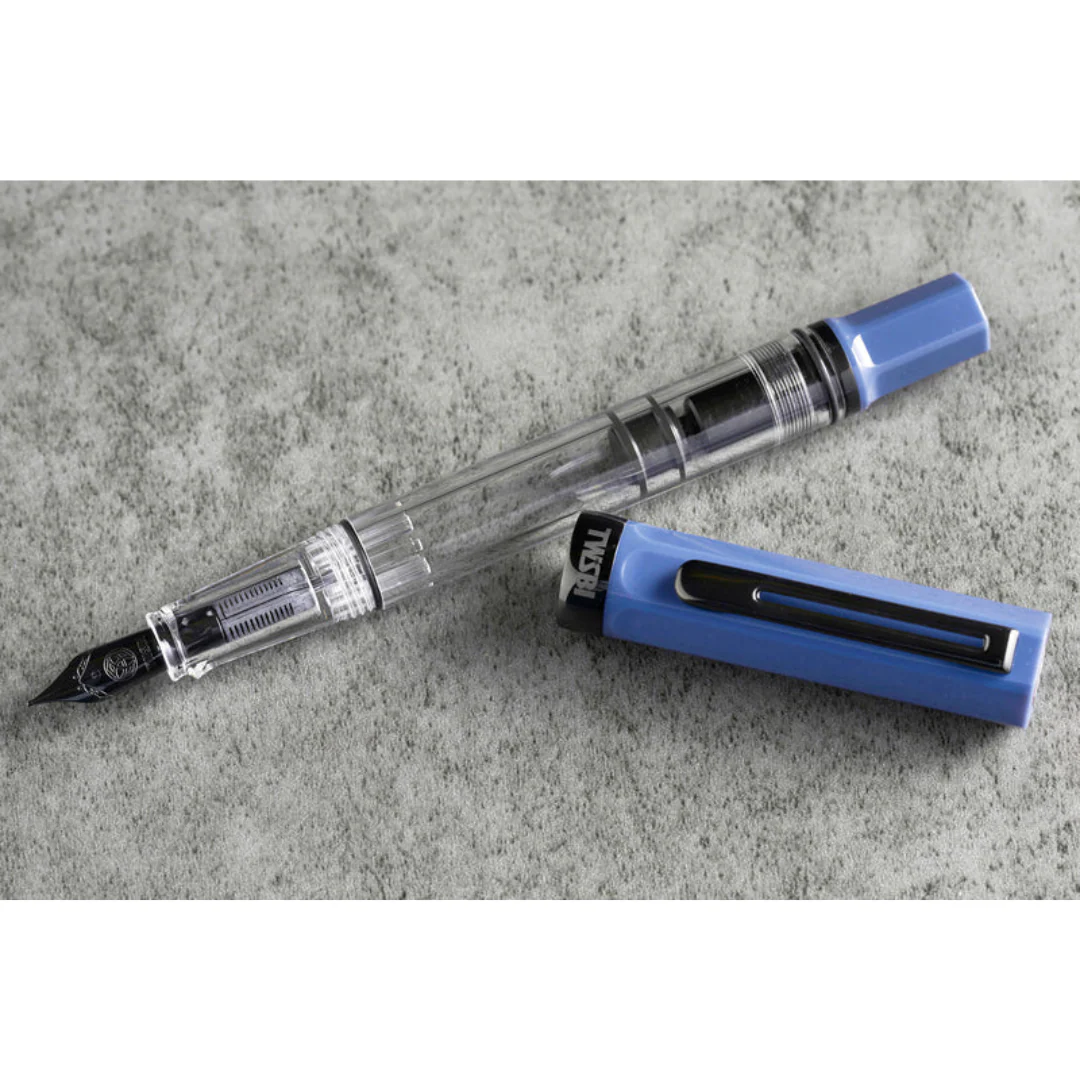 TWSBI ECO Fountain Pen - Slate Blue with Onyx - Image 9