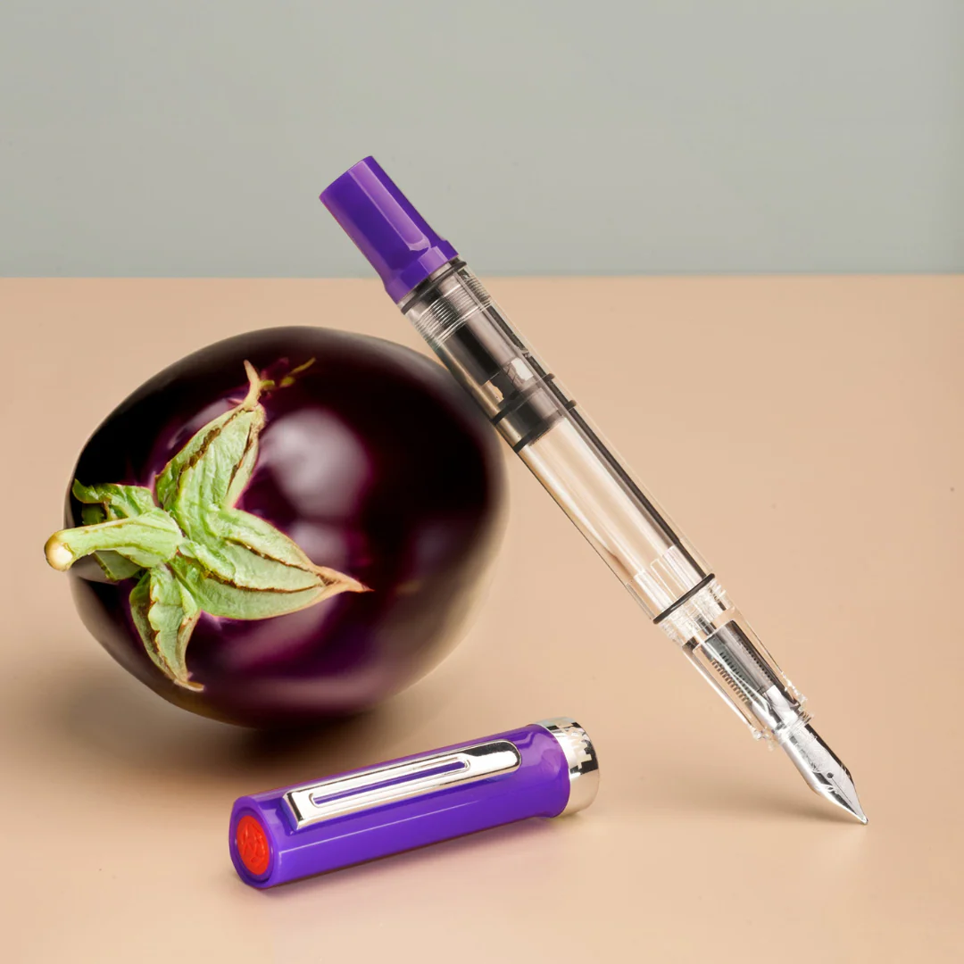 TWSBI ECO-T Fountain Pen - Eggplant Purple - Image 13
