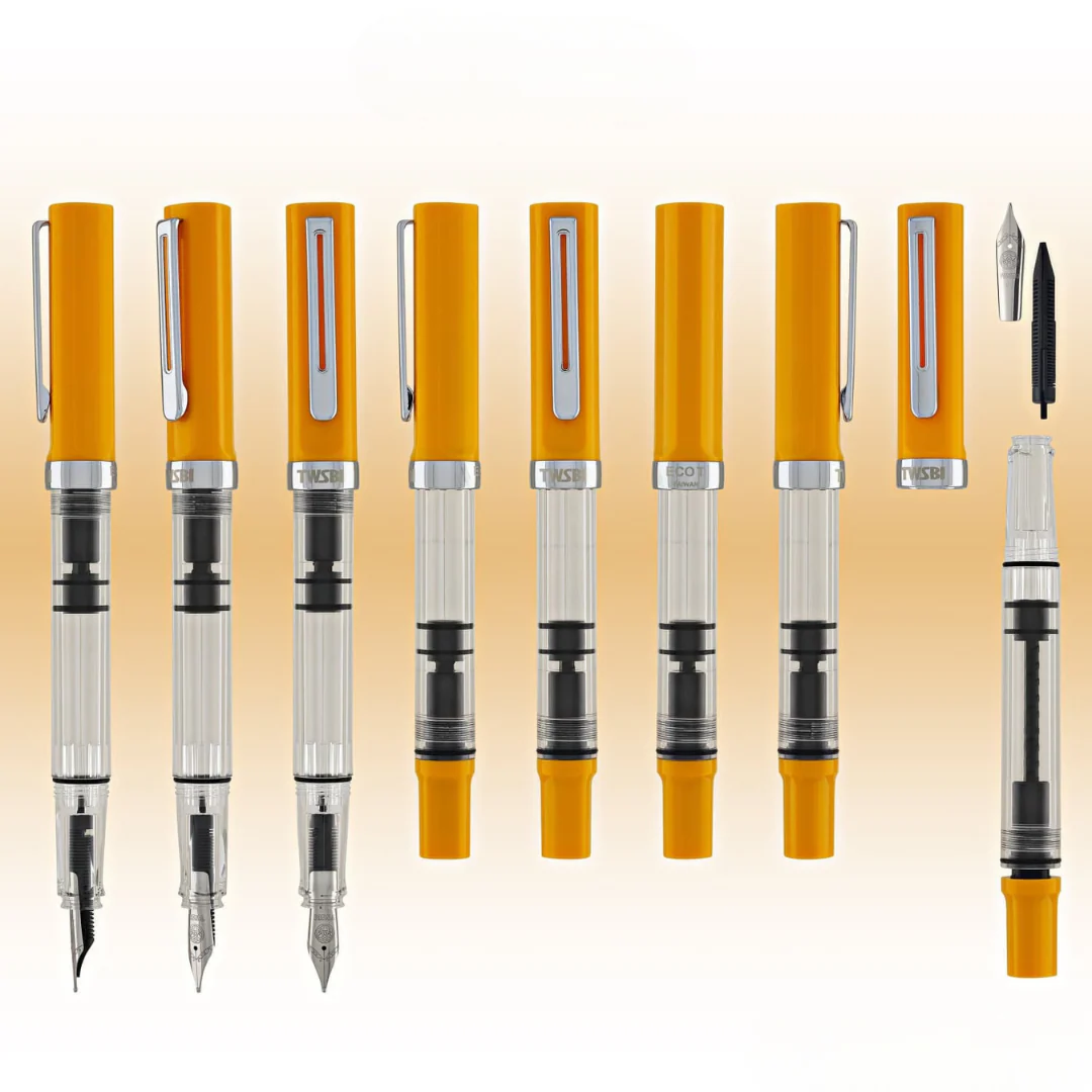 TWSBI ECO-T Fountain Pen Saffron Special Edition - Image 17