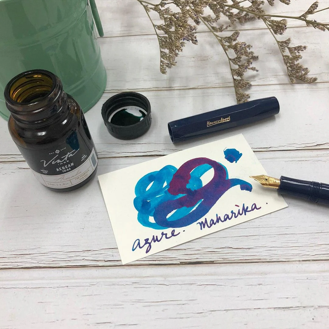 Vinta Inks 30ml Ink Bottle Azure (Maharlika 7107) - Image 2