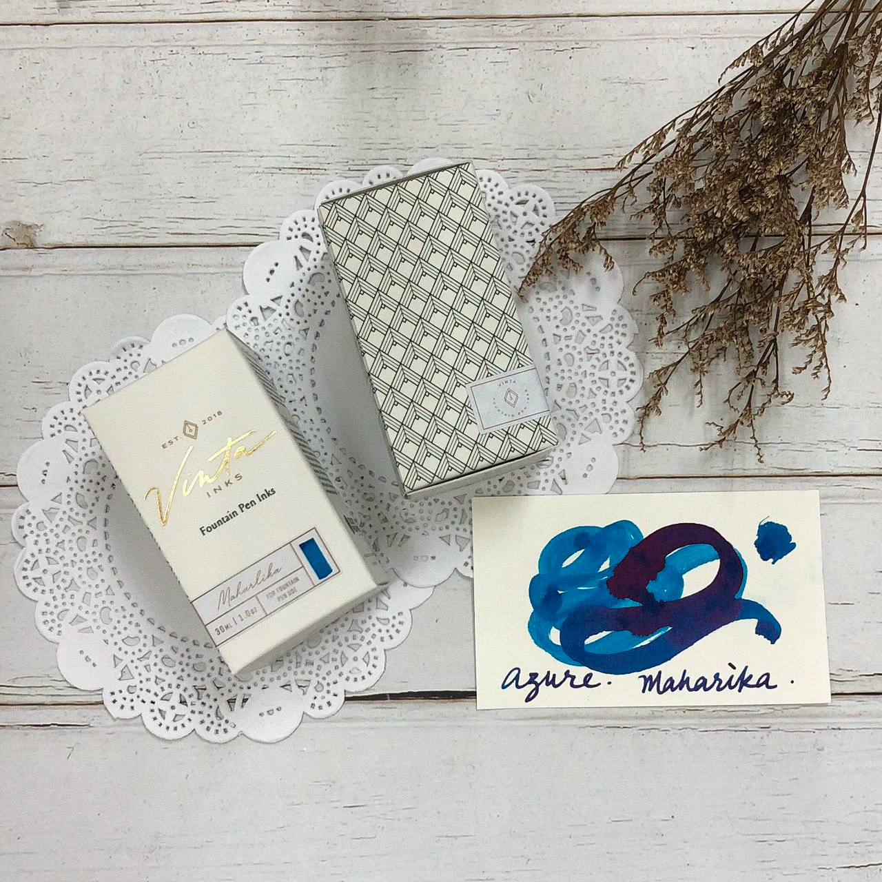 Vinta Inks 30ml Ink Bottle Azure (Maharlika 7107) - Image 3