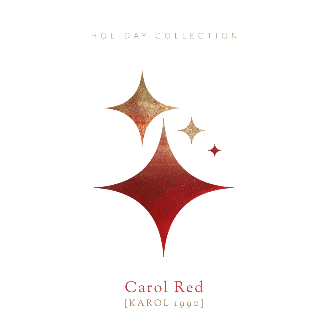 Vinta Inks Holiday Collection 30ml Bottled Ink - Carol Red (Karol 1990) - Image 6