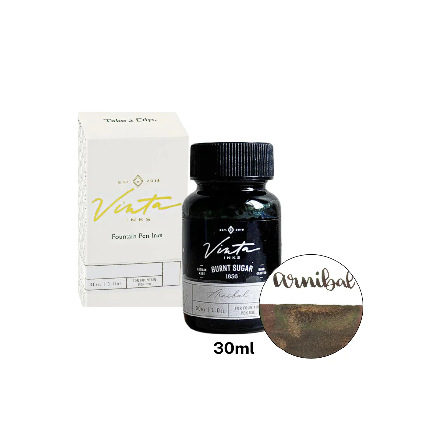Vinta Inks Hello Rain 30ml Bottled Ink - Burnt Sugar (Arnibal 1856)