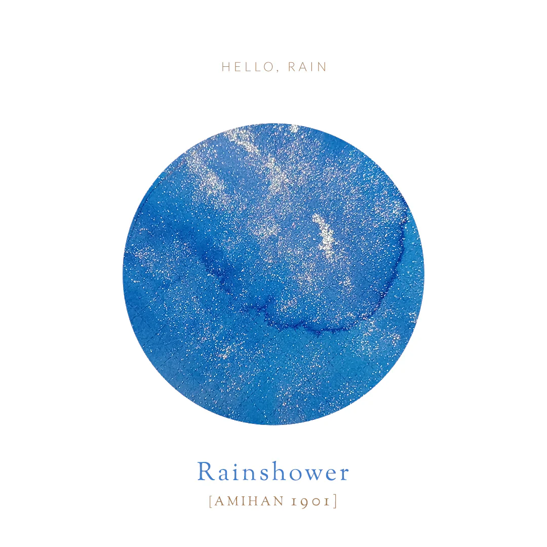 Vinta Inks Hello Rain 30ml Bottled Ink - Rainshower (Amihan 1901) - Image 6